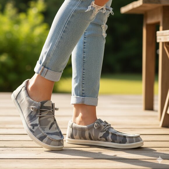 Rocket Dog Shoes - Rocket Dog Camo Slip-ons